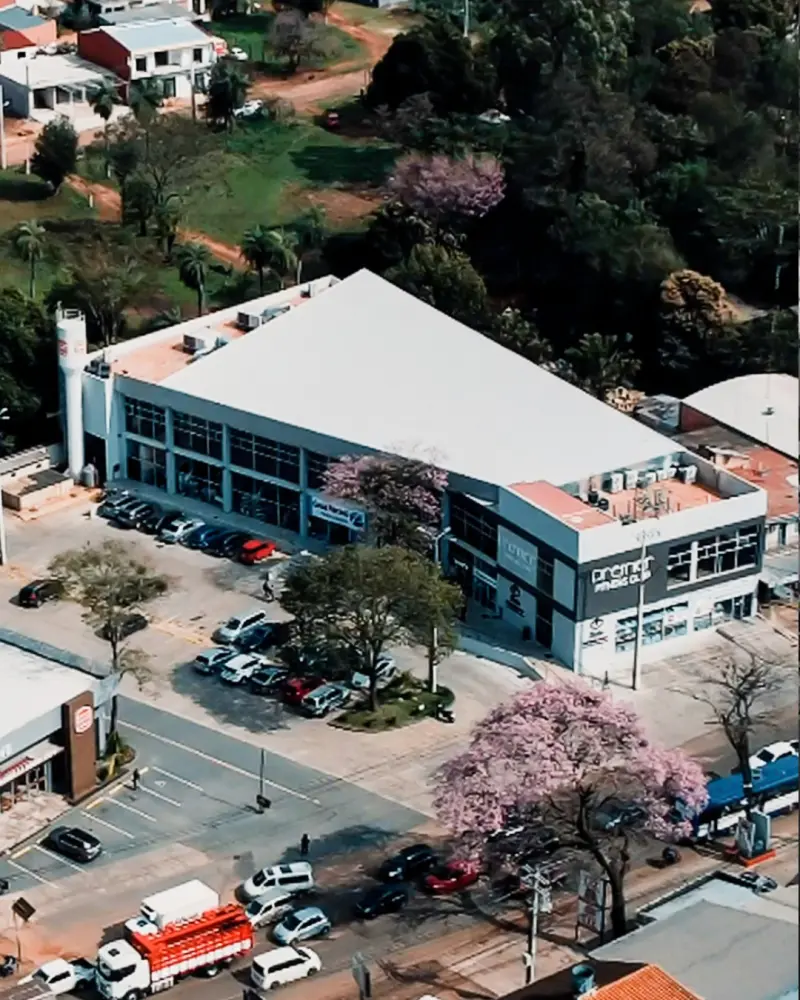 Fachada del gimnasio Asunción