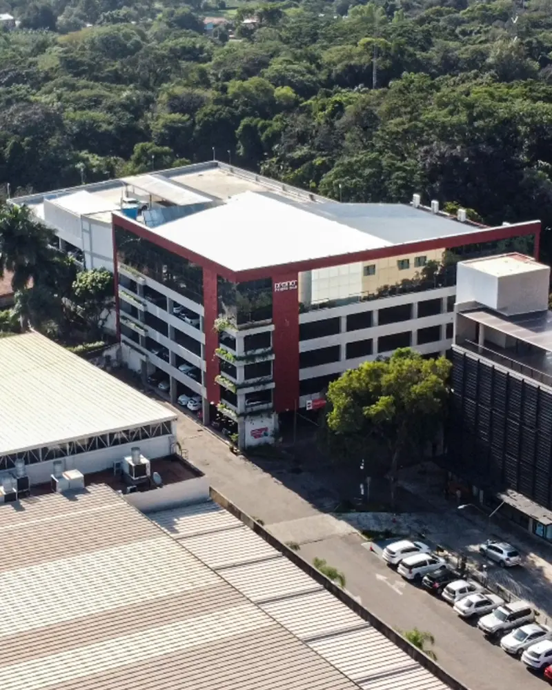 Fachada del gimnasio San Lorenzo